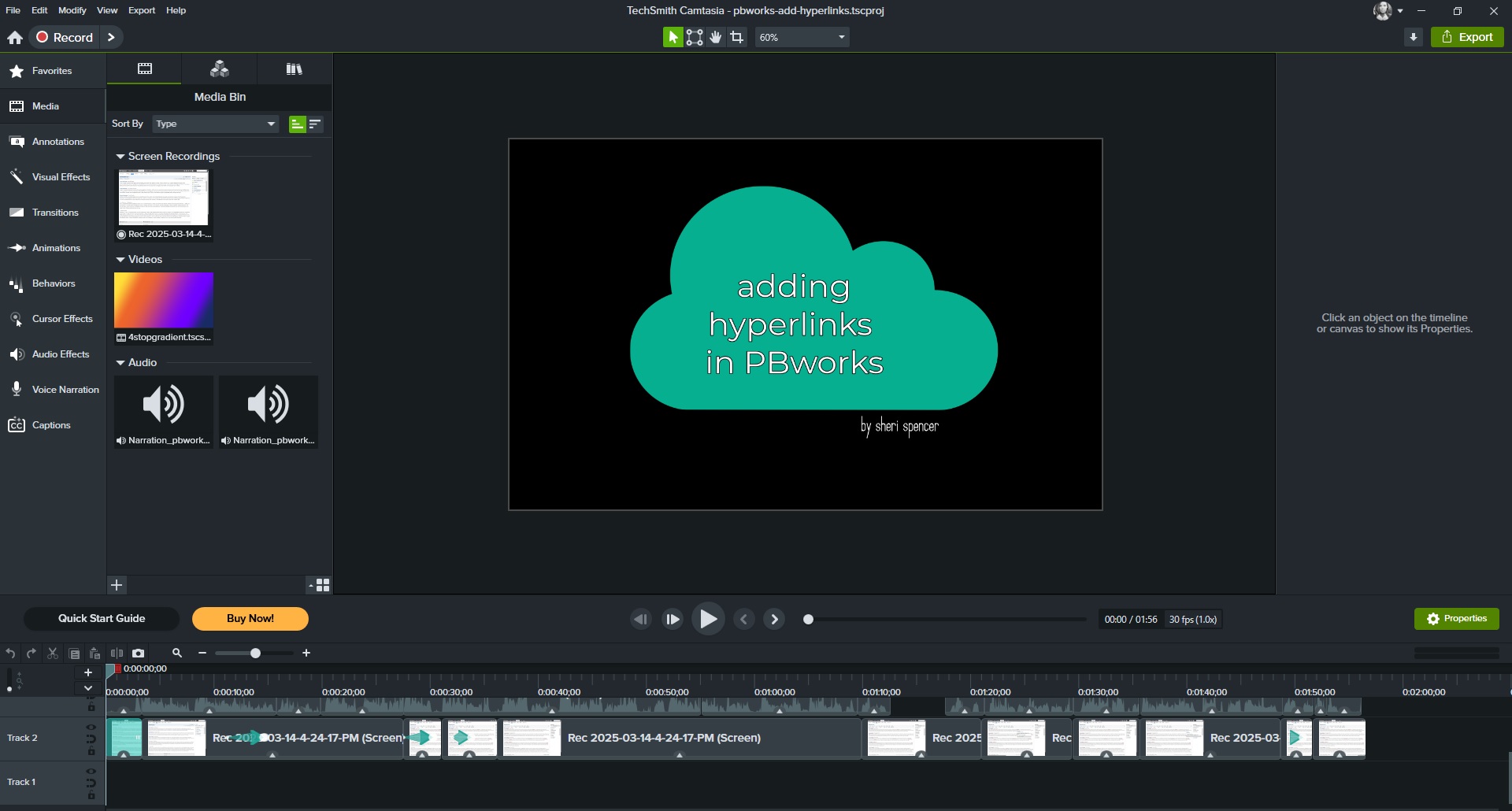 Pbworks Instructional Video – Adding Hyperlinks in PBworks | Sheri Spencer ...